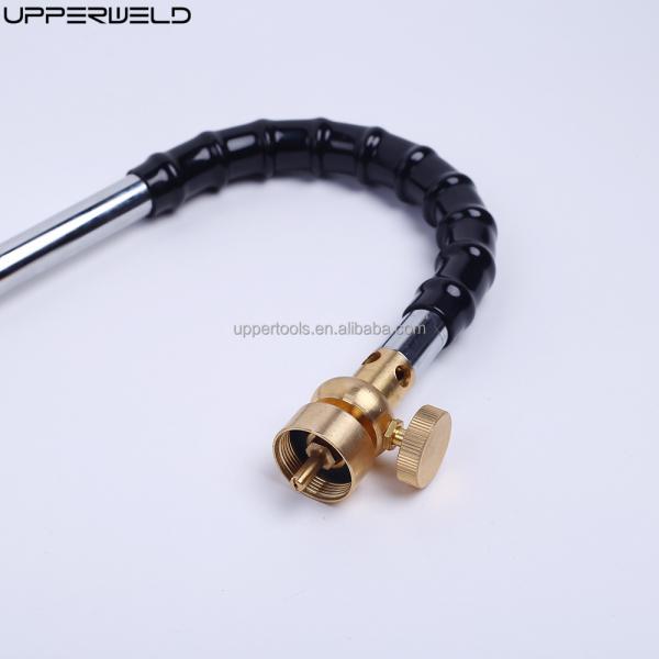 Upper Self Auto Igniting Weed Torch Propane Burner with Adjustable Flame and 3KW Heat