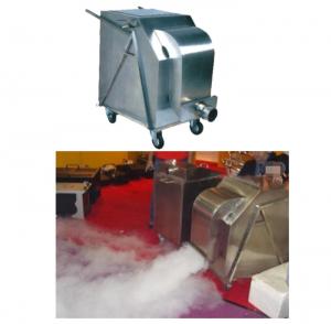 Quality 3000 W Dry Ice Machine Stainless Steel Exterior For Wedding Party Fog for sale
