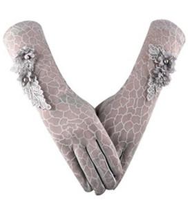 Quality Beauty Elegant Lace Driving Gloves Summer Fall Sunblock Gift For Girls for sale
