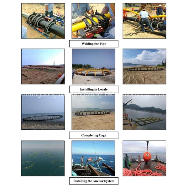 Aquaculture Fish Farming Floating Net Cages for Customization and Leisure Fishing in Farming Machinery