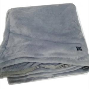 Quality Low Voltage Heated Infrared Blanket 80 X 150cm Safe Heated Bed Sheet With USB for sale