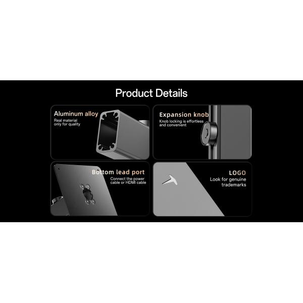 Large Projector Ceiling Mount Gray Ceiling Projector Mount With Adjustable Extension