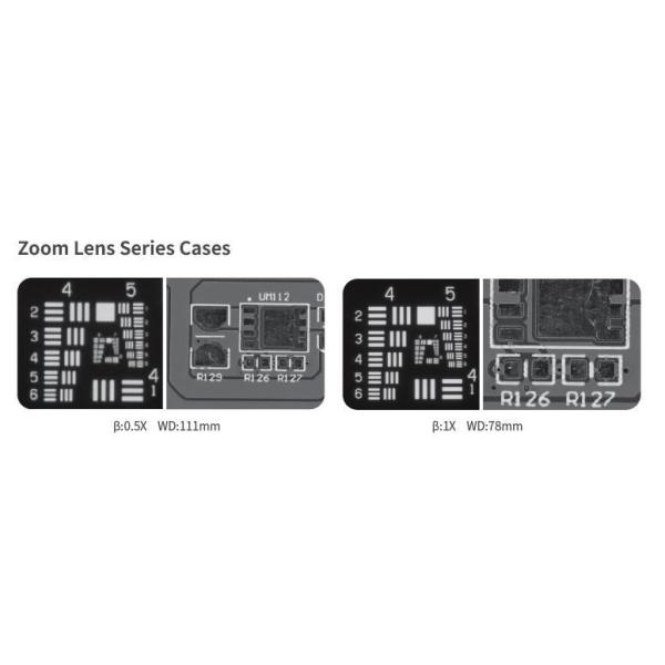 High Peripheral Light Ratio Zoom Lens Series For High Accuracy Measurement And Positioning