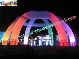 Quality Color Change Tent Inflatable Lighting Decoration For Wedding , 6M for sale