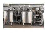 Customized Beer Fermentation Equipment / 25BBL Brewing System Four Vessel For