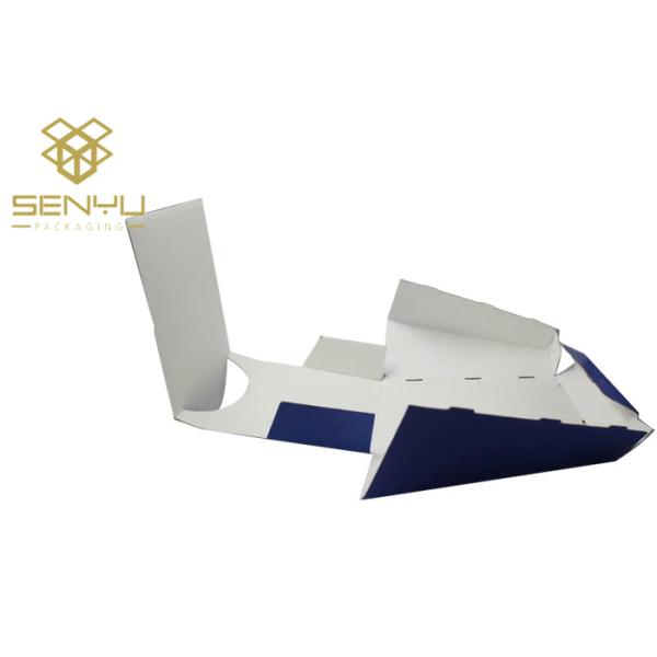 Corrugated Paper Made Cardboard Display Stands Product Demo Quickly