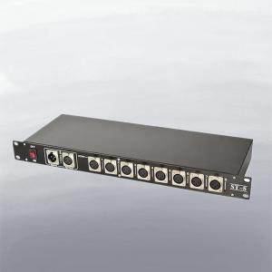 Quality 8 Ways Splitter DMX Light Controller Eight Road Stage DMX Signal Amplifier for sale