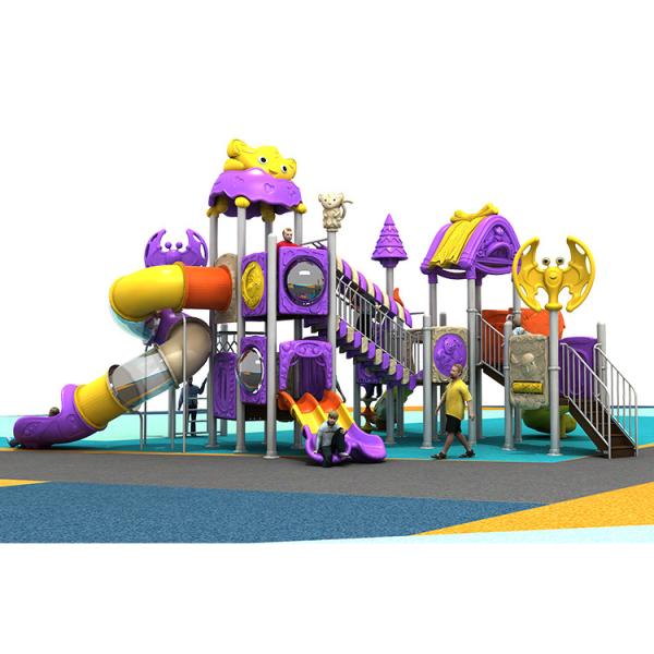 Customized Outdoor Entertainment Playground Slide For Kids Play Plastic For Disabled