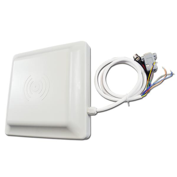 6M Mid Range RFID Reader With Built - In 8dbi Circular Polarization Antenna
