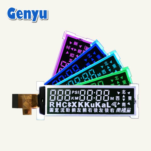 7 Segment LCD Liquid Crystal Display TN/HTN/STN/VA/BTN LCD Screen Custom LCD Module with HT1621 Drive IC and PIN/FPC/ZEBRA Connector
