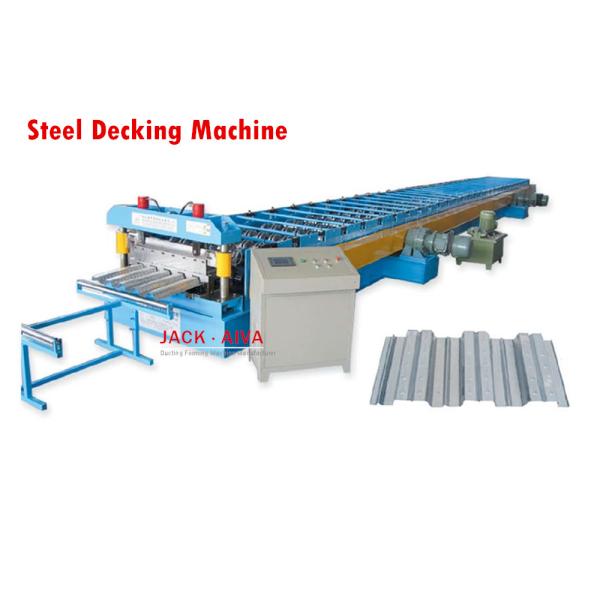 Steel Decking Roll Forming Machine | Metal Deck Sheet Production Line