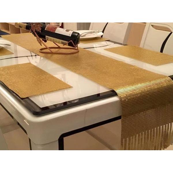 Metallic Fabric Cloth(Metallic Sequin Cloth Curtain) - Round And Octagon Sequin