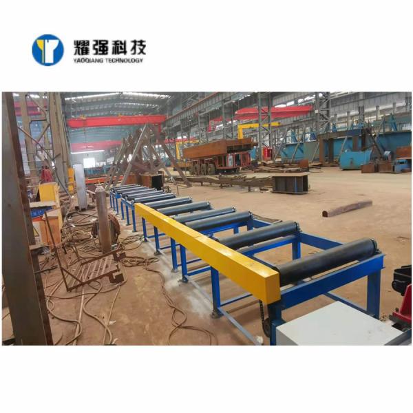 TIG MIG Assembly H Beam Welding Production Line Machine With Automatic Spot Welding