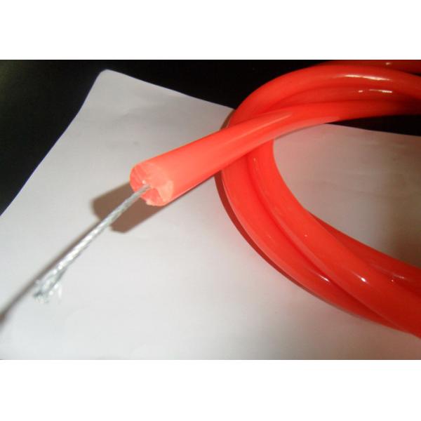 2mm Orange Polyurethane Round Belting Cord Reinforced 85A
