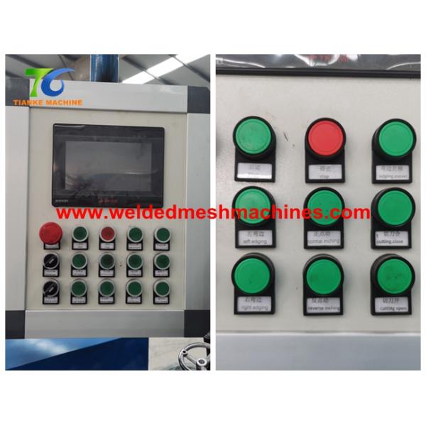 5.5kw 3000mm Cyclone Chain Link Fence Machine 4mm Single Wire