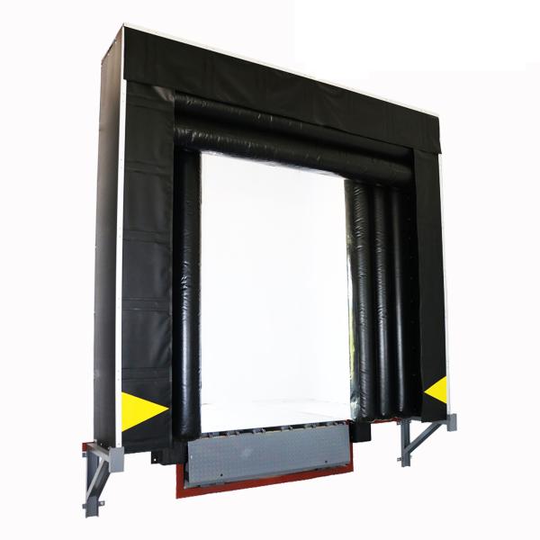 Wind Resist Structure Dock Seals And Shelters , Loading Dock Shelters,Cushion Pvc Extended
