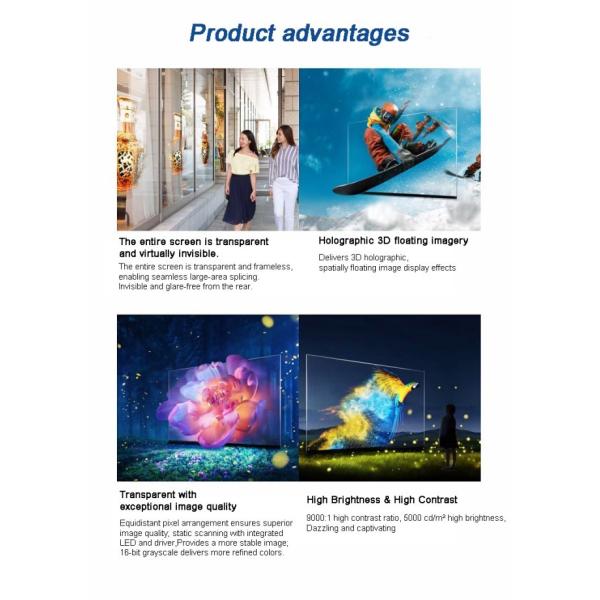 Customized Flexible LED Film P3.9 P7.8 1920HZ P10 Full Color Flexible Led Curtain Screen
