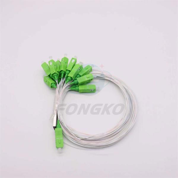 Mini Type Fiber Optic Spliter , 0.9m SC APC Optical Splitter