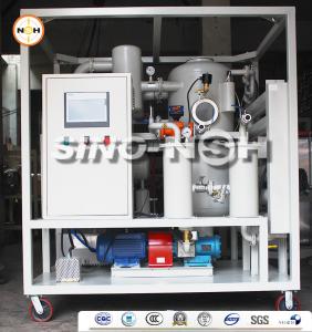 China Automatic Double Stage Transformer Oil Filtration Machine With PLC Control Fully Touch Screen on sale