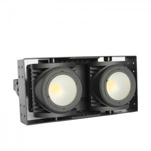 Quality Audience Studio Led Blinder Light DMX512 Control Weather Proof IP65 2*100W Warm/Cold White Color for sale