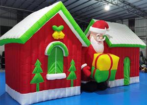 Quality Inflatable Christmas Ornaments Commercial Inflatables Castle Bouncy For Kids for sale
