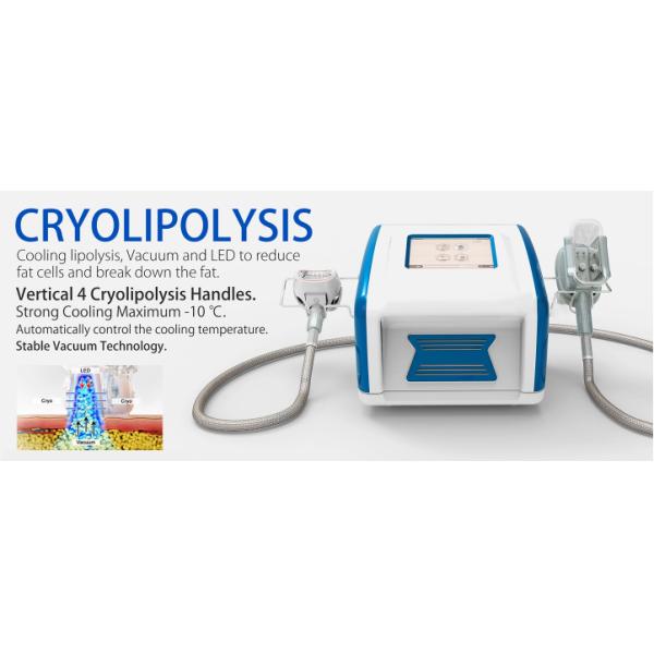 Portable 80KPa 8" Screen Cryo Slimming Machine