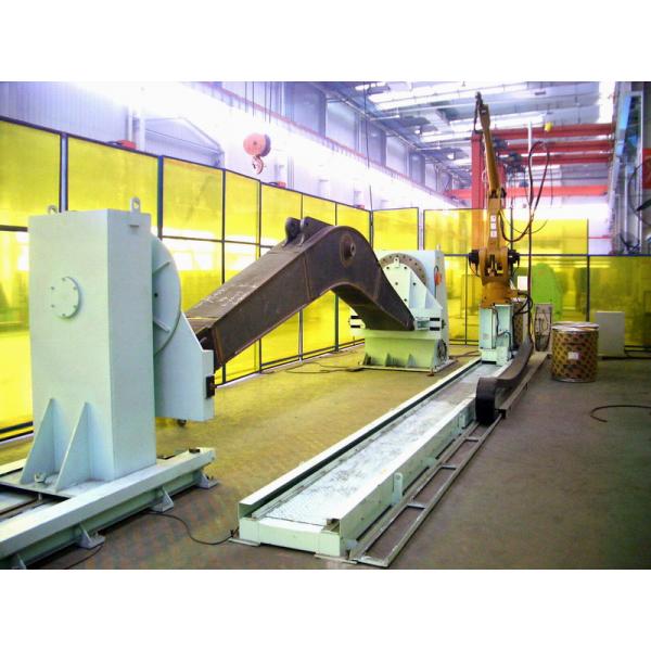 10000kg Welding Table Tilt / Rotary Welding Positioner With 400-4000mm 0.1-1 Rpm Worktable