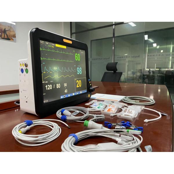 CMS Touch Veterinary Multiparameter Monitor 15 Inch For Animal Surgical