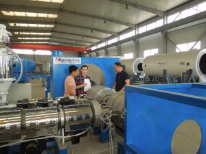 China 3PE Pipe Three Layer PE FBE Coating Production Line 300-500kW on sale