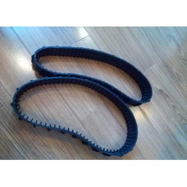 Small Size Lightweight Rubber Tracks , Length 1000mm Mini Rubber Tracks