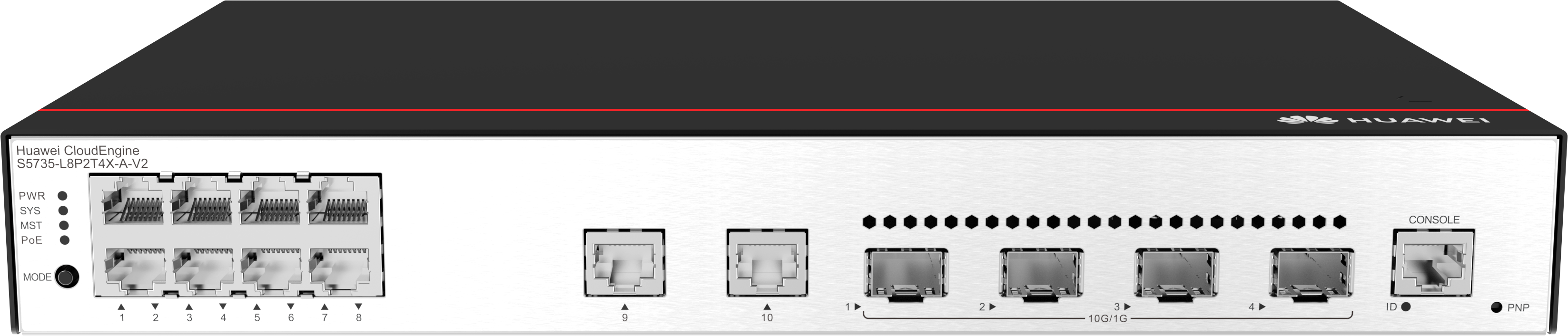 High-Performance Network Switch for Enterprise-Level Networking with 10G Port Density and High-Bandwidth Uplink Ports
