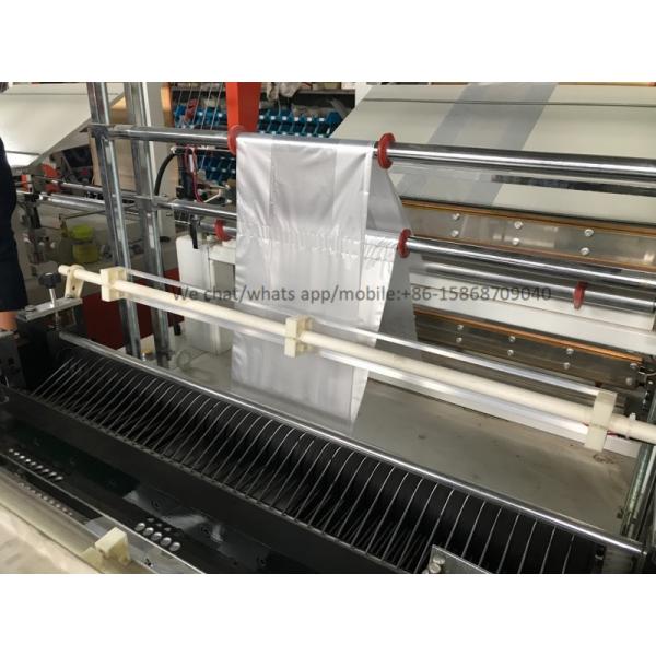 Servo Motor Sealing Bag Making Machine , CE Plastic Bag Making Equipment