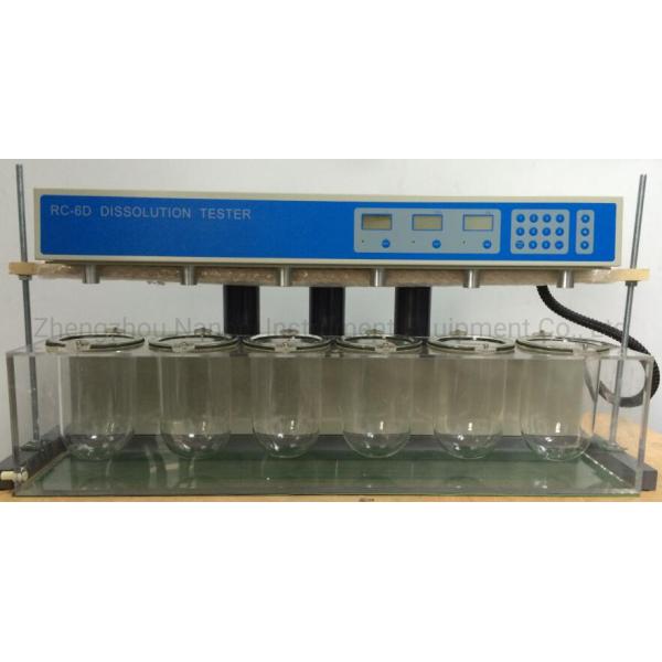 8 Vessels Dissolution Drug Testing Instrument , Pharmaceutical Tablet Test Machine