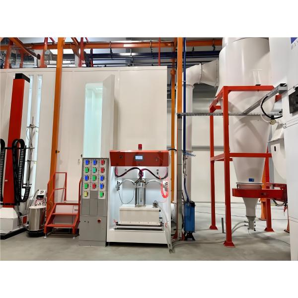 Automatic Powder Coating Booth with Filter Recovery for Aluminium