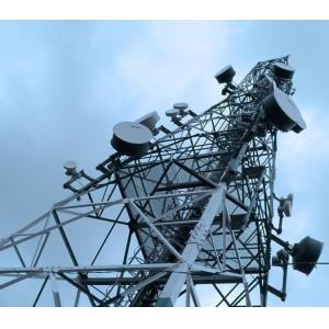 Four-Column Angle Steel Tower With Lightning Protection Device