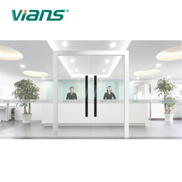 Double Side Electronic Intelligent Glass Door Lock With Handle Wireless App Control