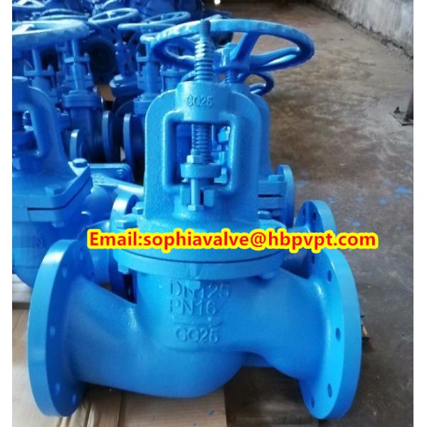 valve body GG25 PN16 cast iron globe valve