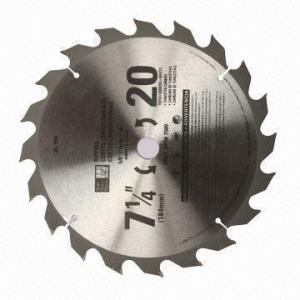 China Circular Saw Blade with Sharp Teeth for Uniform and Accurate Cuts, Made of Steel on sale