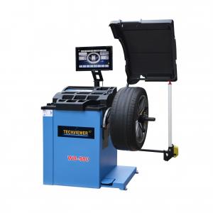 China 40mm Lead Screw LCD tire Wheel Balancing Machine With Tool Box on sale