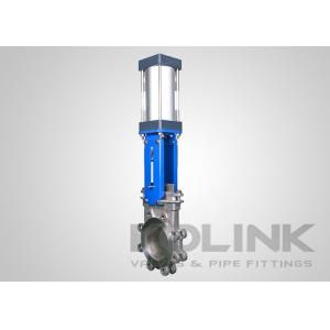 Buy cheap Pneumatic Actuated Knife Gate Valve 2-48 Inch Class150 PN16 from wholesalers