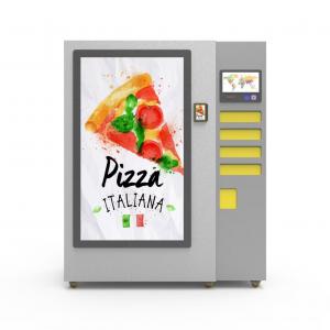 China 4 Micro Oven Heating Automated Frozen Pizza Vending Machine Debit Card Credit Card Operated on sale