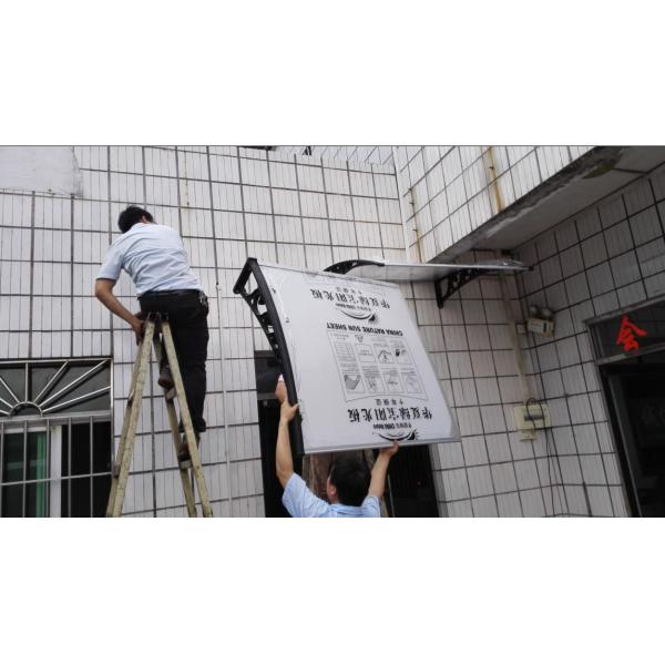 Upgrade Outdoor Space Dependable Width Adjustable Height Awning Bracket