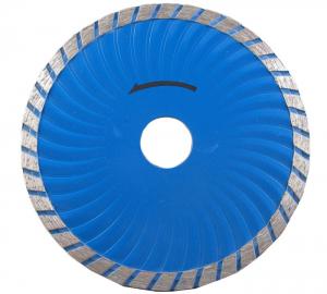 Quality Wave Turbo Sintered Diamond Tip Saw Blade / Diamond Cutting Disc For Concrete for sale
