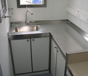 20ft Mobile Shipping Container Commercial Kitchen with Modern Design Style and Corten-A Customization