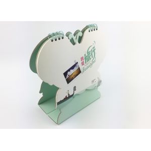 Quality Customized Unique Monthly Office Desk Calendar Butterfly Shape With Stand for sale