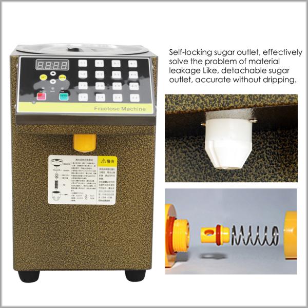 220V Automatic Fructose Quantitative Machine Sugar Syrup Dispenser Bubble Tea Equipment