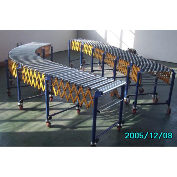 Zzgenerate Various Shapes Plastic Explandable Roller Conveyor for Cartons Conveying