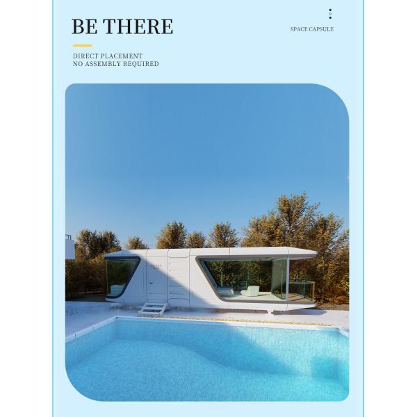 Grade 8 Comfort Portable Office Cabin The Future Of Accommodation 12KW Office Container Cabin