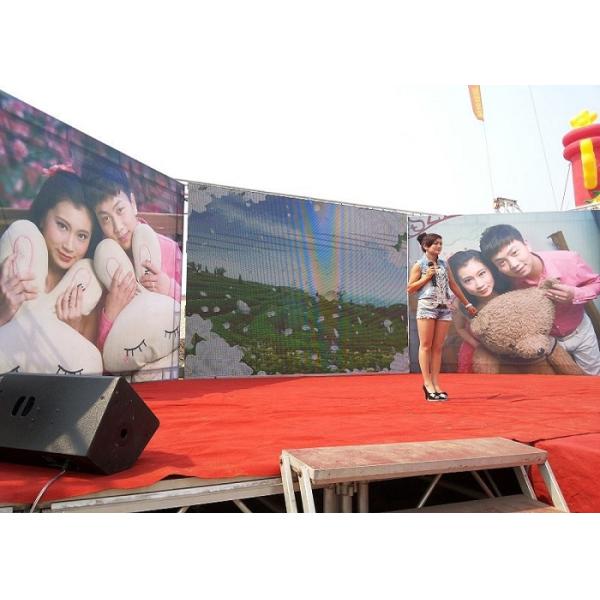 High Brightness 3 In 1 Outdoor Led Display Board Full Color P8 100000 Hours Life Span