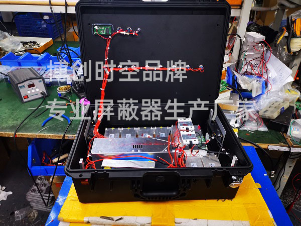 160W high-power Mobile Phone Signal Jammer 2G. 3g.4g.gps.wifi shielded jammer single channel frequency band switch contr